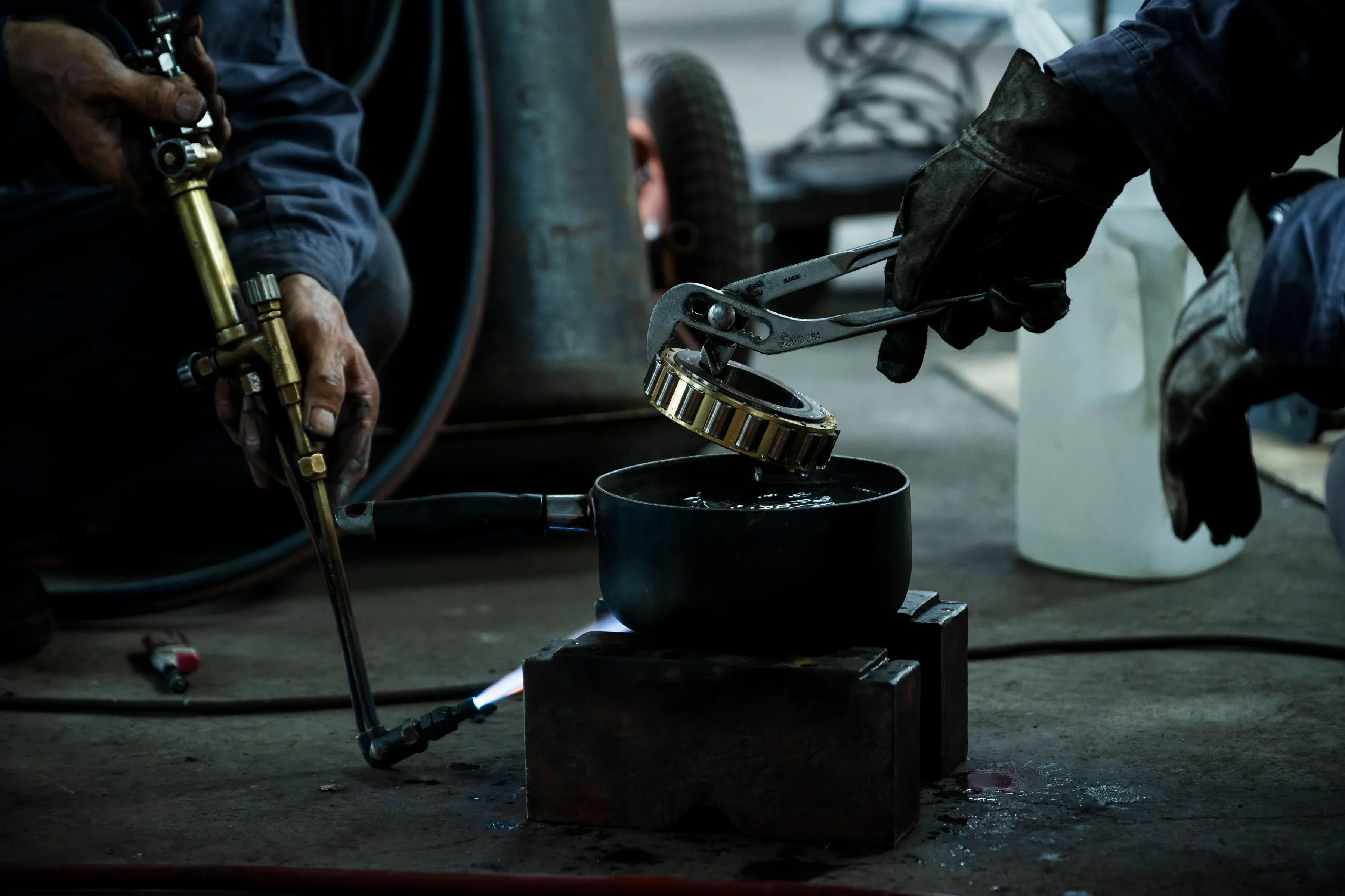 ダイナモ、セルモーターの分解・組換え